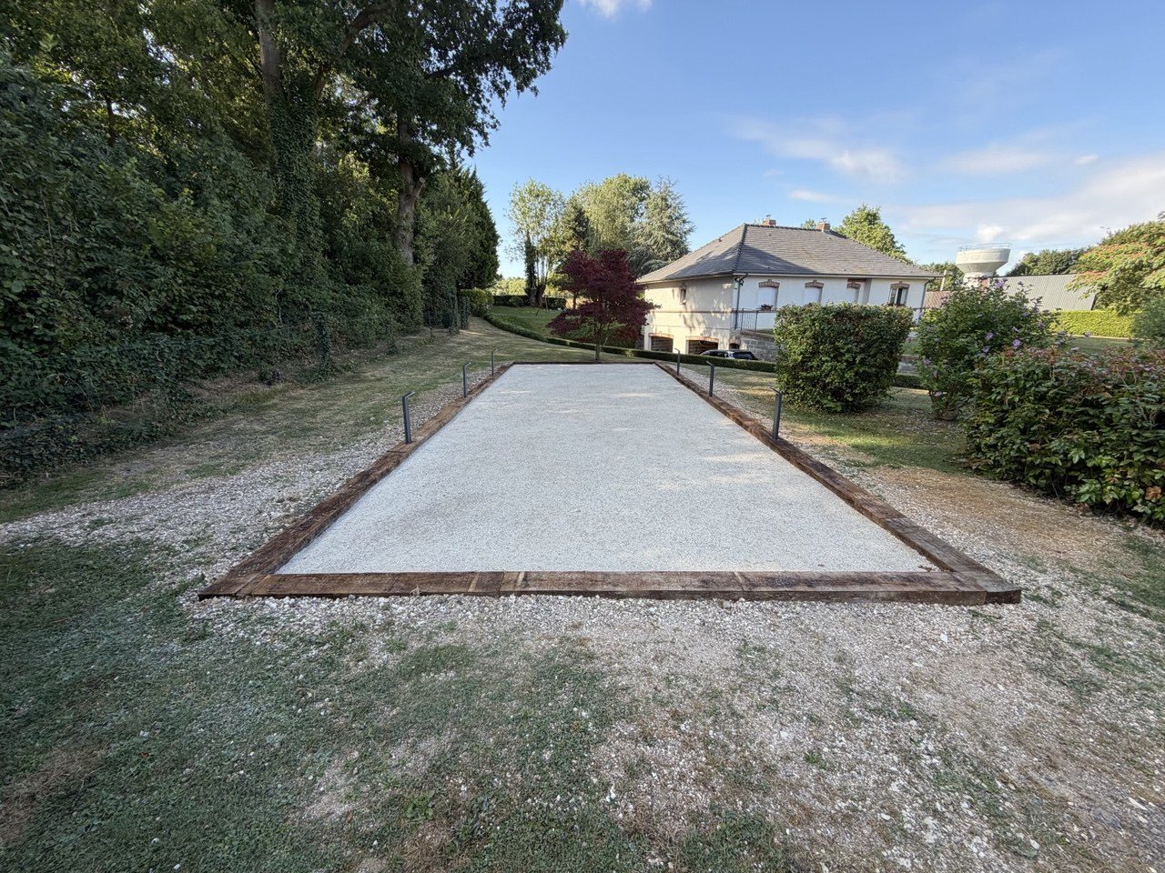 Terrain de pétanque jardin Arras – Hpaysage
