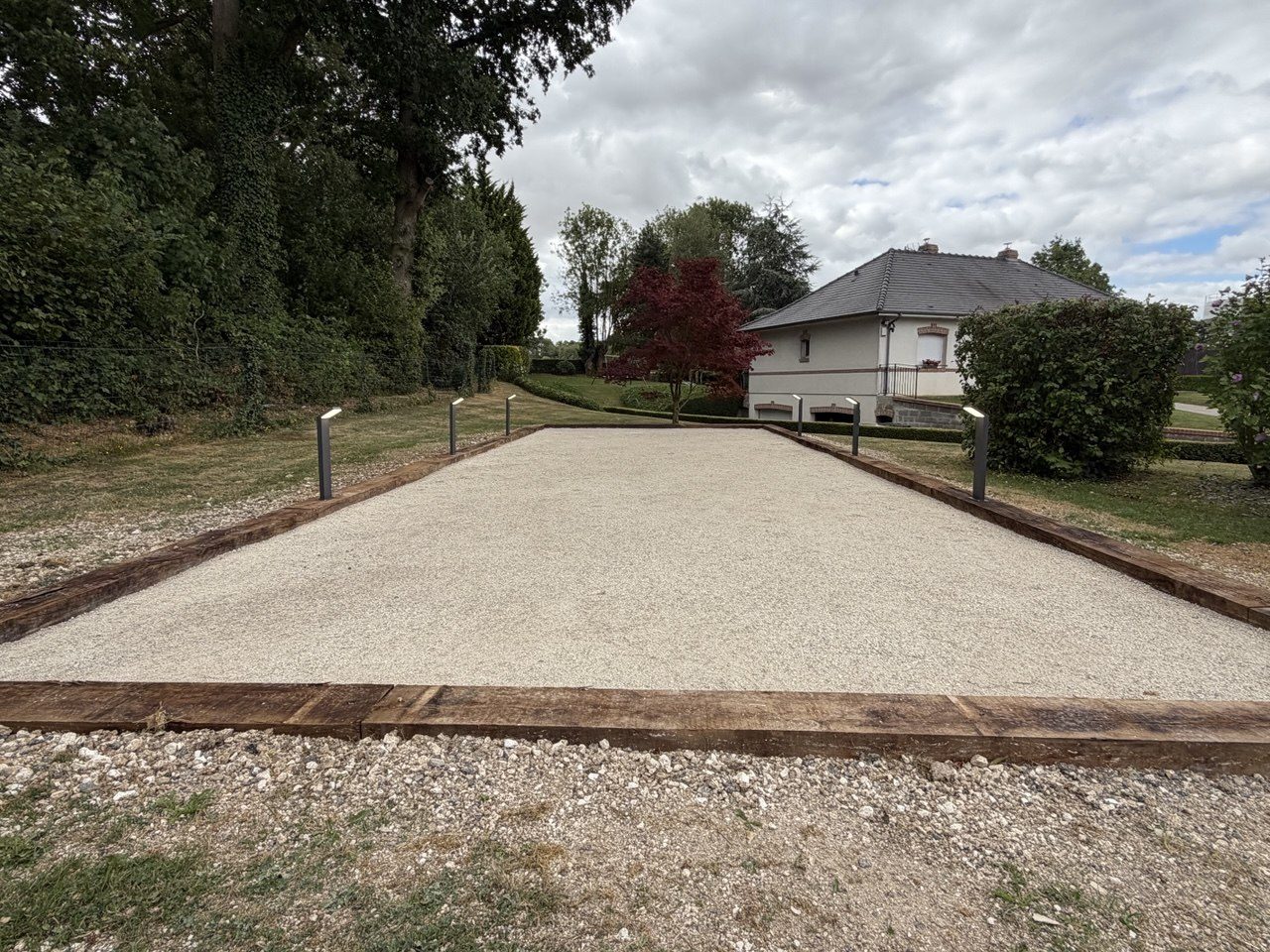 Aménagement terrain pétanque Arras – Hpaysage