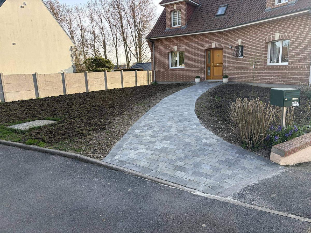 Allée pavée Arras – Hpaysage